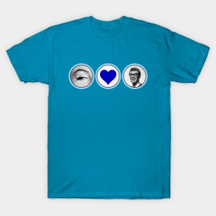 Eye Love Buddy (Blue) T-Shirt